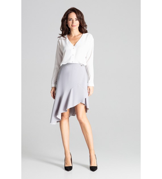 Skirt L065 Grey M