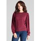 Blouse L069 Deep Red S/M