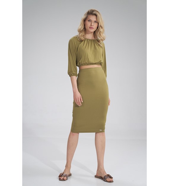 Skirt M793 Light Olive Green S