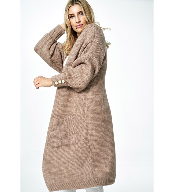 Sweater M889 Brown Oversized