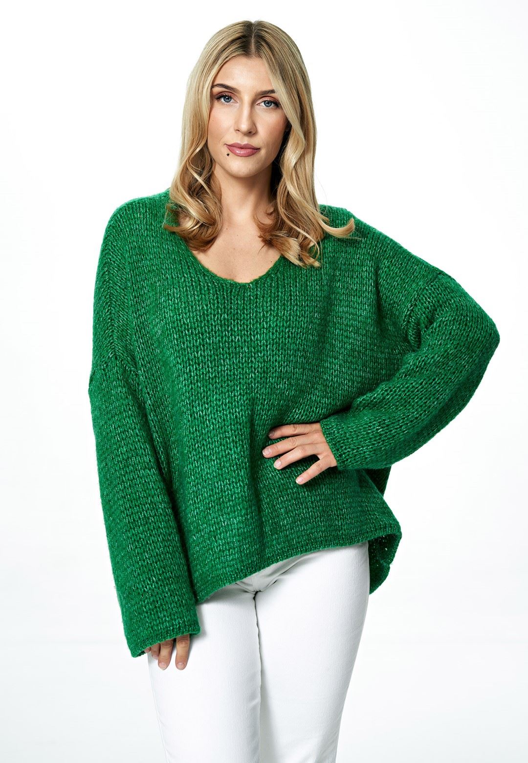 Sweater M899 Green Oversized