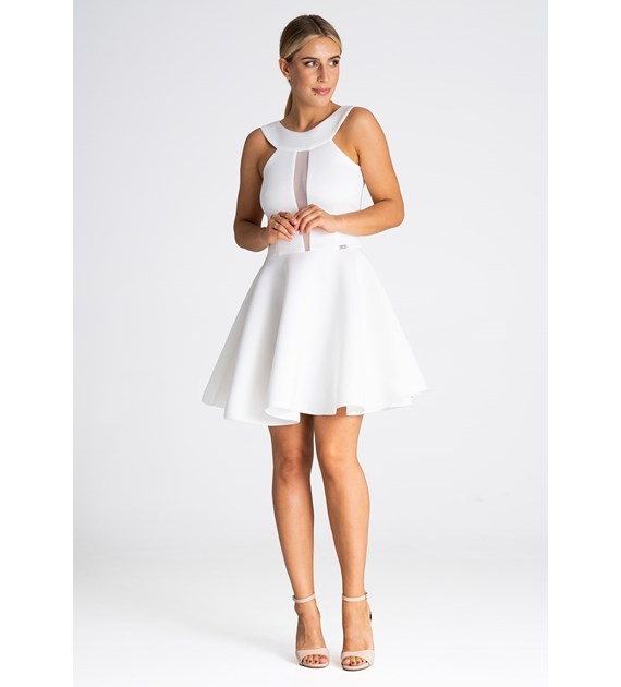 Sukienka M974 Biały S