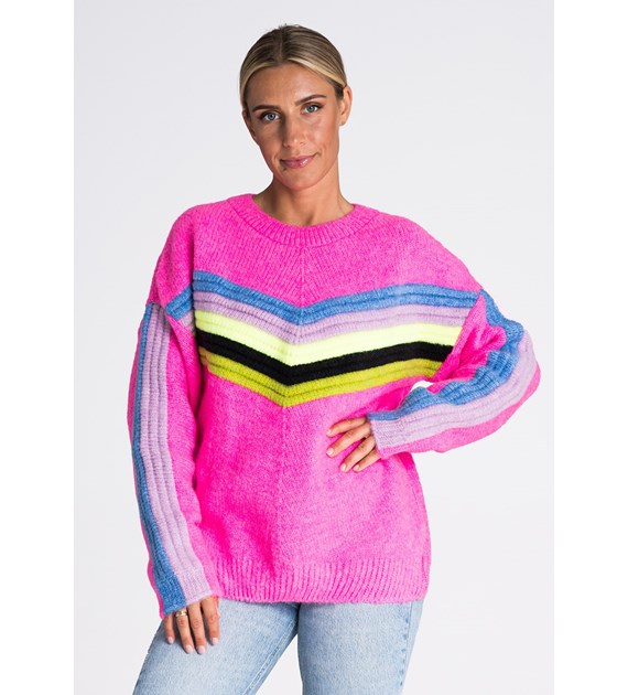 Sweater M983 Pink Oversized